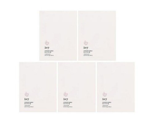 107 Beauty, Avocado Cuddle, Beauty Sheet Masks, 5 Sheets, 0.88 oz (25 g) Each