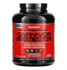 MuscleMeds, Carnivor™ Lean Meal, Chocolate Fudge, 4.29 lbs (1,948 g)