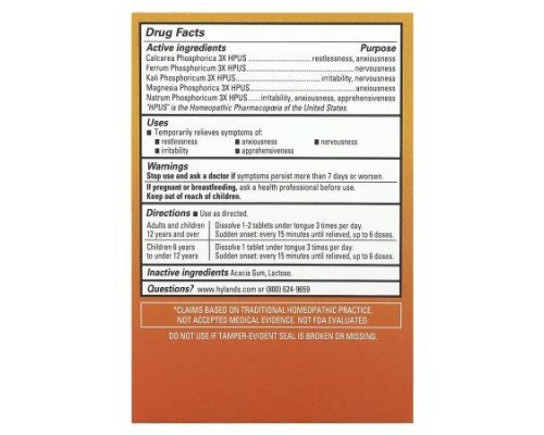 Hyland's Naturals, Nerve Tonic, 50 Quick-Dissolving Tablets