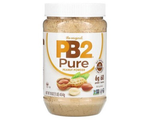 PB2 Foods, The Original Peanut Powder, Pure, 1 lb (454 g)