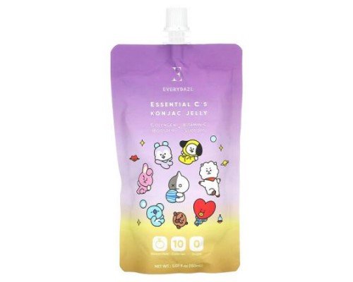 Everydaze, Essential C's Konjac Jelly, Korean Pear , 5.07 fl oz (150 ml)