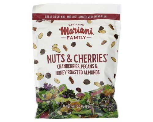 Mariani, Nuts & Cherries Topper, 3.5 oz (99 g)