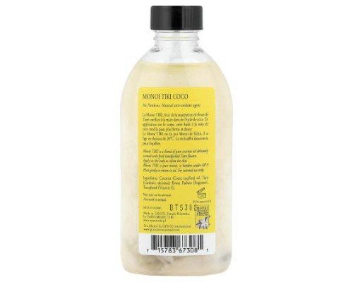 Monoi Tiare Tahiti, Monoi Tiki Tahiti®, Coconut Oil, Coco Coconut, 4 fl oz (120 ml)