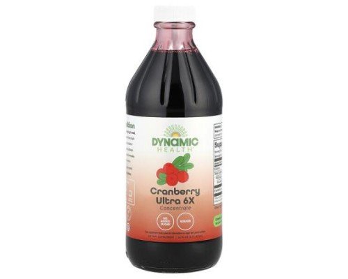 Dynamic Health, Cranberry Ultra 6X Concentrate , 16 fl oz (473 ml)