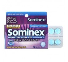 Sominex, Nighttime Sleep-Aid, Original Formula, 32 Tablets