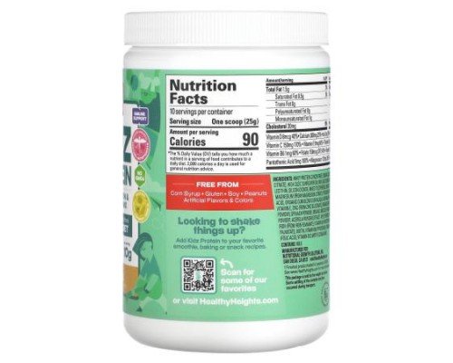 Healthy Heights, Kidz Protein, For Kids 2+, Vanilla, 8.8 oz (250 g)