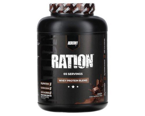 Redcon1, Ration, Whey Protein Blend, Chocolate, 4.84 lbs (2,197 g)