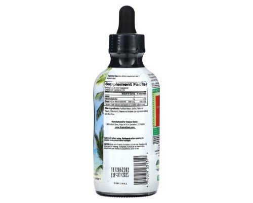 Tropical Oasis, Ultra Max B-12, Delicious Strawberry, 5,000 mcg, 4 fl oz (120 ml)
