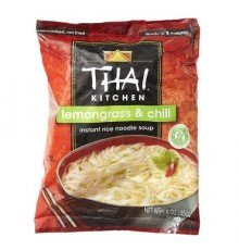 Thai Kitchen, Instant Rice Noodle Soup, Lemongrass & Chili, 1.6 oz (45 g)