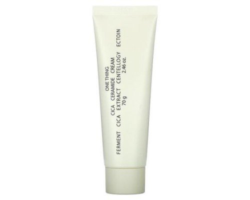 One Thing, Cica Ceramide Cream , 2.46 oz (70 g)