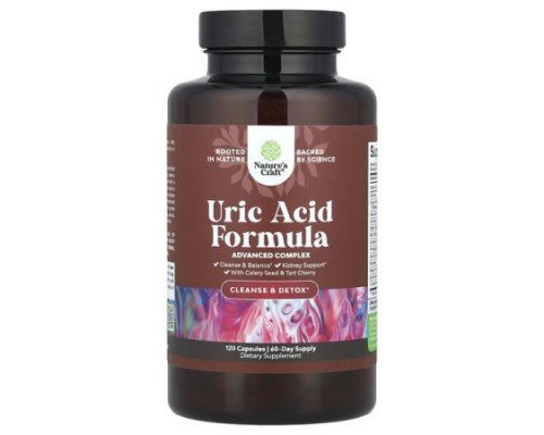 Nature's Craft, Uric Acid Formula, 120 Capsules