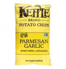 Kettle Foods, Potato Chips, Parmesan Garlic, 5 oz (141 g)