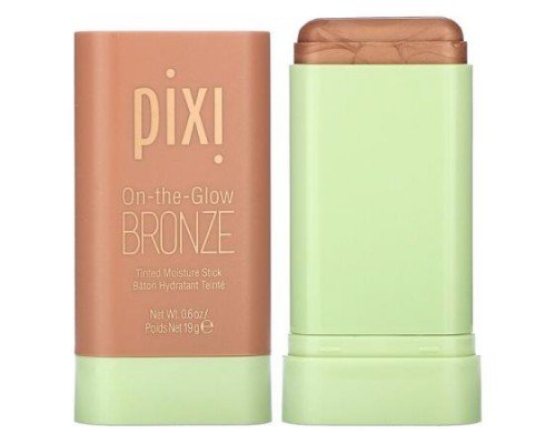 Pixi Beauty, On-the-Glow Bronze, Tinted Moisture Stick, Soft Glow, 0.6 oz (19 g)