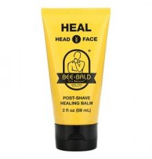 Bee Bald, Heal Head & Face, Post-Shave Healing Balm, 2 fl oz (59 ml)