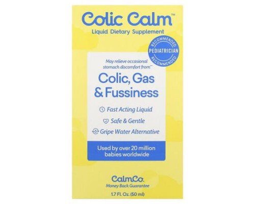 Colic Calm, Colic, Gas & Fussiness, 1.7 fl oz (50 ml)