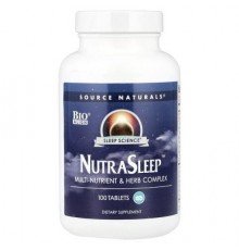 Source Naturals, Sleep Science®, NutraSleep™, 100 Tablets