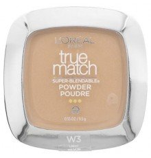 L'Oréal, True Match, Super-Blendable Powder, W3 Light Medium, 0.33 oz (9.5 g)