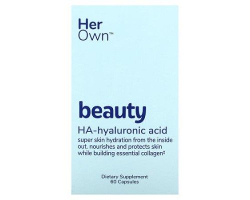 Her Own, Beauty, HA-Hyaluronic Acid, 60 Capsules
