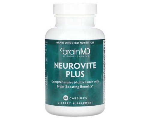 BrainMD, Neurovite Plus, 120 Capsules