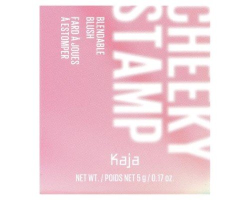 Kaja, Cheeky Stamp, Blendable Blush, 01 Coy, 0.17 oz (5 g)