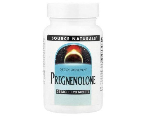Source Naturals, Pregnenolone, 120 Tablets