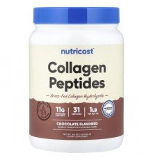 Nutricost, Collagen Peptides, Chocolate, 1 lb (454 g)