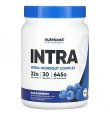 Nutricost, Performance, Intra-Workout Complex, Blue Raspberry, 1.4 lb (645 g)