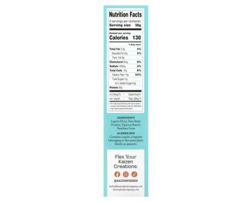 Kaizen, Fusilli, Gluten Free, High Protein, Low Carb, Plant-Based, 8 oz (226 g)