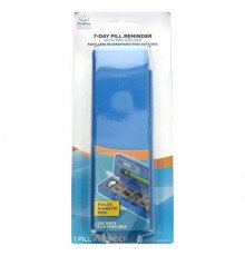 Ezy Dose, 7-Day Pill Reminder with Pen Holder, 1 Count