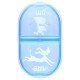 Ezy Dose, Pets, Daily AM/PM Pill Planner, Dogs, 1 Count