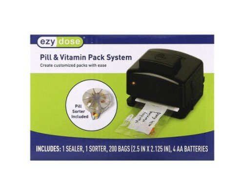 Ezy Dose, Pill & Vitamin Pack System, 1 Set