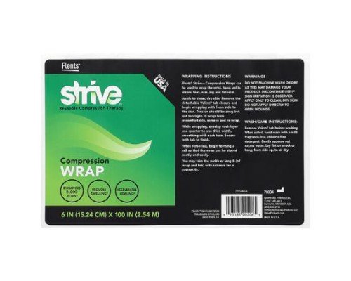 Strive, Reusable Compression Therapy, Compression Wrap , 1 Count