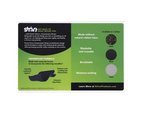 Strive, Compression Wrap, Taupe, 1 Wrap
