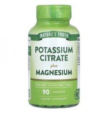 Nature's Truth, Potassium Citrate Plus Magnesium, 90 Capsules