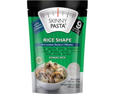 Skinny Pasta, Rice Shape, Konjac, 9.52 oz (270 g)