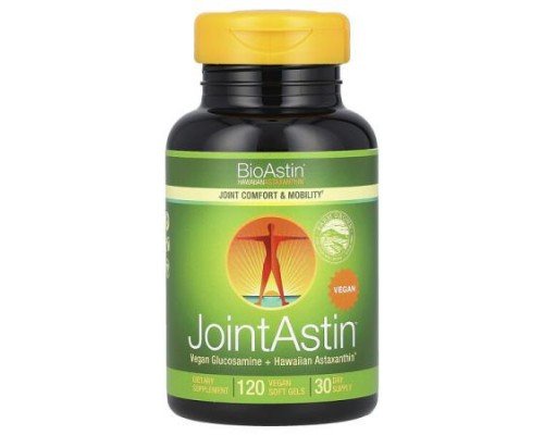 Nutrex Hawaii, BioAstin®, Hawaiian Astaxanthin, JointAstin™, 120 Vegan Soft Gels