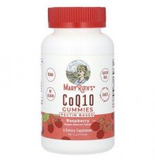 MaryRuth's, CoQ10 Gummies, Raspberry, 60 Gummies (60 mg per Gummy)