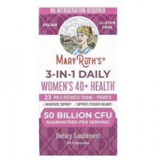 MaryRuth's, 3-In-1 Daily Women's 40+ Health, 30 Capsules