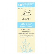 Bach, Original Flower Remedies, Vervain, 0.35 fl oz (10 ml)