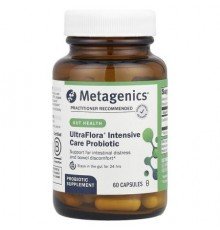 Metagenics, UltraFlora® Intensive Care Probiotic, 60 Capsules (85 mg (10 Billion CFU) per Capsule)