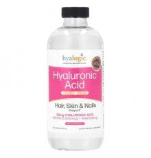 Hyalogic, Hyaluronic Acid, Advanced Formula, Hair, Skin & Nails Support, 12 fl oz (354.88 ml)