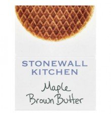 Stonewall Kitchen, Waffle Cookies, Maple Brown Butter, 8 Dutch Waffle Cookies, 1.1 oz (32 g) Each