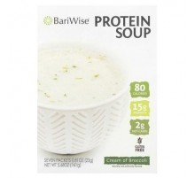 BariWise, Protein Soup, Cream of Broccoli, 7 Packets, 0.81 oz (23 g) Each