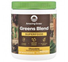 Amazing Grass, Greens Blend, Superfood, Chocolate, 8.5 oz (240 g)