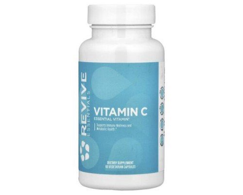Revive, Vitamin C, 60 Vegetarian Capsules (0.5 g per Capsule)