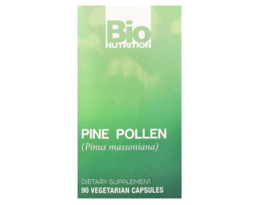 Bio Nutrition, Pine Pollen, 90 Vegetarian Capsules (500 mg per Capsule)
