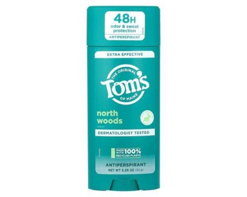 Tom's of Maine, Extra Effective Antiperspirant, North Woods, 3.25 oz (92 g)