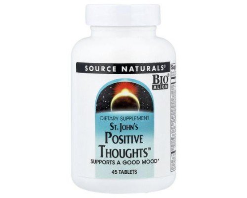 Source Naturals, St. John's Positive Thoughts™, 45 Tablets