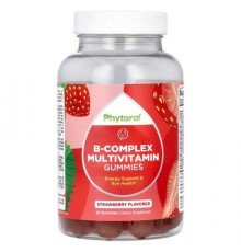 Phytoral, B-Complex Multivitamin Gummies, Strawberry , 60 Gummies