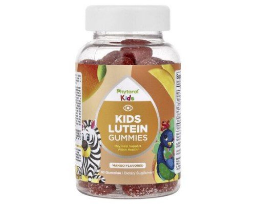 Phytoral, Kids, Lutein Gummies, Mango, 60 Gummies